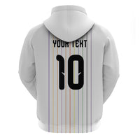 Japan Football Custom Hoodie Colors Beyond Horizon Sashiko Effect White Version