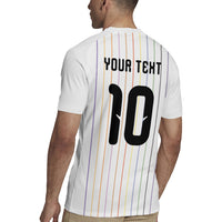 Japan Football Custom Rugby Jersey Colors Beyond Horizon Sashiko Effect White Version