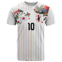 Japan Football Custom T Shirt Colors Beyond Horizon Sashiko Effect White Version