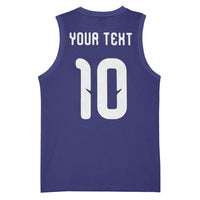 Japan Football Custom Basketball Jersey Japanese Culture with Sashiko Effect