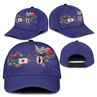 Japan Football Classic Cap Japanese Culture with Sashiko Effect