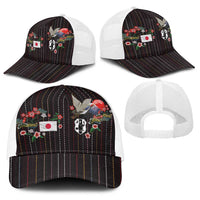 Japan Football Baseball Net Cap Colors Beyond Horizon Sashiko Effect Black Version