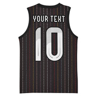 Japan Football Custom Basketball Jersey Colors Beyond Horizon Sashiko Effect Black Version