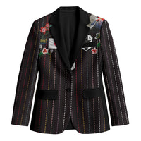 Japan Football Custom Blazer Colors Beyond Horizon Sashiko Effect Black Version