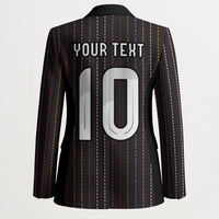 Japan Football Custom Blazer Colors Beyond Horizon Sashiko Effect Black Version