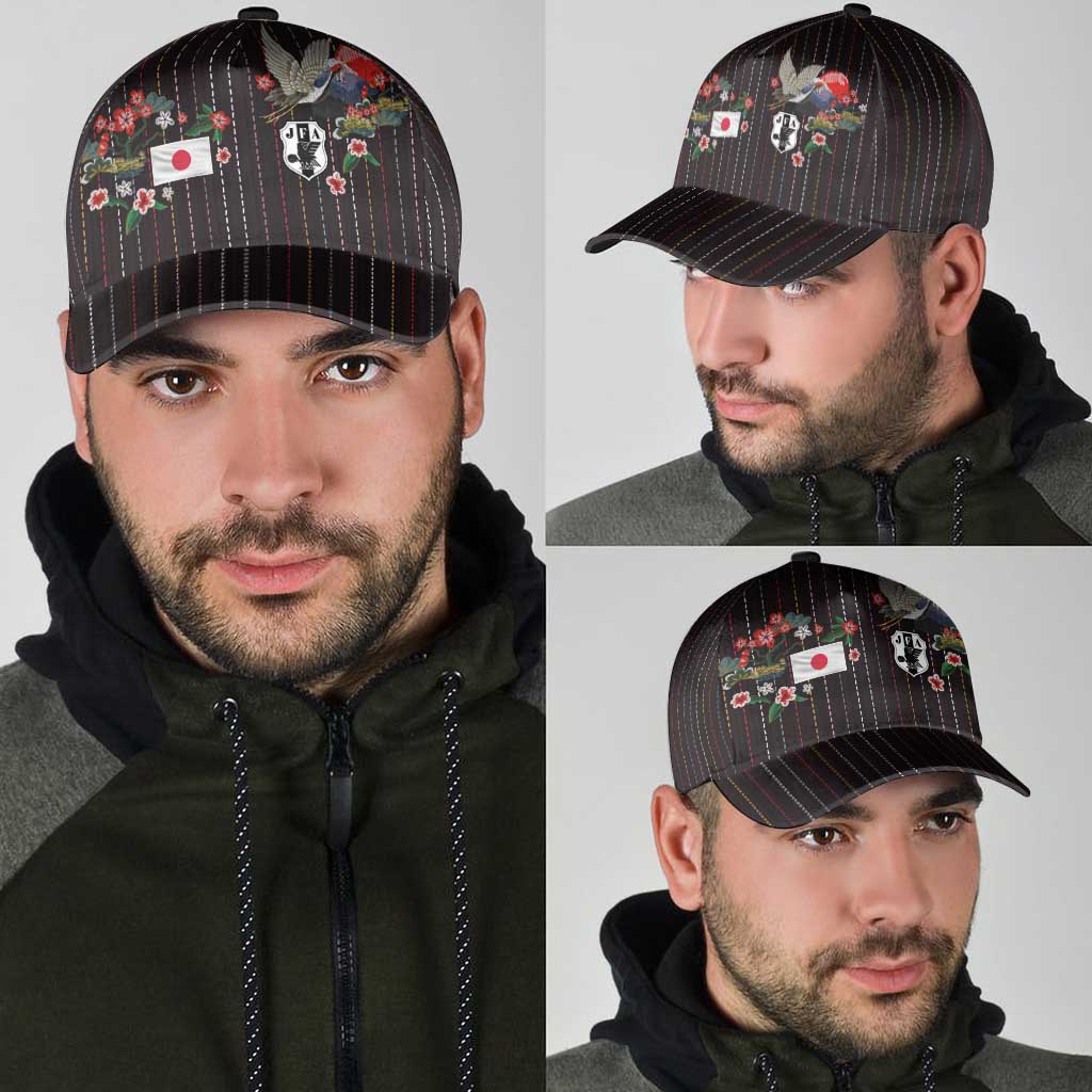 Japan Football Classic Cap Colors Beyond Horizon Sashiko Effect Black Version