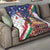 Italian American Heritage Month Quilt USA Eagle and The Colosseum with National Flag - Wonder Print Shop