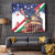 Italian American Heritage Month Tapestry USA Eagle and The Colosseum with National Flag - Wonder Print Shop