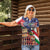 Italian American Heritage Month Women Polo Shirt USA Eagle and The Colosseum with National Flag - Wonder Print Shop