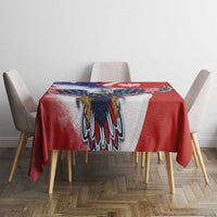 Polish American Heritage Month Tablecloth USA Eagle and Poland Eagle with National Flag - Wonder Print Shop