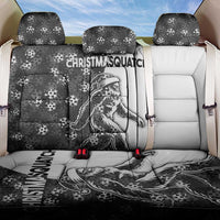 Funny Christmasquatch Camouflage of Snowflakes Back Car Seat Cover - Wonder Print Shop