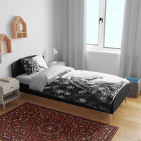 Funny Christmasquatch Camouflage of Snowflakes Bedding Set - Wonder Print Shop