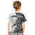 Funny Christmasquatch Camouflage of Snowflakes Kid T Shirt - Wonder Print Shop