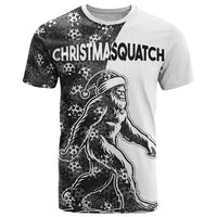 Funny Christmasquatch Camouflage of Snowflakes T Shirt - Wonder Print Shop