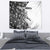 Funny Christmasquatch Camouflage of Snowflakes Tapestry - Wonder Print Shop