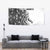 Funny Christmasquatch Camouflage of Snowflakes Tapestry - Wonder Print Shop
