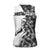 Funny Christmasquatch Camouflage of Snowflakes Women Sleeveless Polo Shirt - Wonder Print Shop