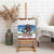 Christmas Bigfoot Ride Snowboard Canvas Wall Art Merry Footmas Xmas Style - Wonder Print Shop