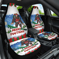Christmas Bigfoot Ride Snowboard Car Seat Cover Merry Footmas Xmas Style - Wonder Print Shop