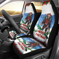 Christmas Bigfoot Ride Snowboard Car Seat Cover Merry Footmas Xmas Style - Wonder Print Shop