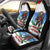 Christmas Bigfoot Ride Snowboard Car Seat Cover Merry Footmas Xmas Style - Wonder Print Shop