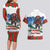 Christmas Bigfoot Ride Snowboard Couples Matching Long Sleeve Bodycon Dress and Hawaiian Shirt Merry Footmas Xmas Style - Wonder Print Shop