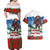 Christmas Bigfoot Ride Snowboard Couples Matching Off Shoulder Maxi Dress and Hawaiian Shirt Merry Footmas Xmas Style - Wonder Print Shop