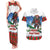 Christmas Bigfoot Ride Snowboard Couples Matching Tank Maxi Dress and Hawaiian Shirt Merry Footmas Xmas Style - Wonder Print Shop