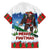 Christmas Bigfoot Ride Snowboard Family Matching Off Shoulder Maxi Dress and Hawaiian Shirt Merry Footmas Xmas Style - Wonder Print Shop