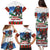 Christmas Bigfoot Ride Snowboard Family Matching Puletasi and Hawaiian Shirt Merry Footmas Xmas Style - Wonder Print Shop