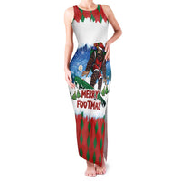 Christmas Bigfoot Ride Snowboard Family Matching Tank Maxi Dress and Hawaiian Shirt Merry Footmas Xmas Style - Wonder Print Shop