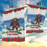 Christmas Bigfoot Ride Snowboard Garden Flag Merry Footmas Xmas Style - Wonder Print Shop