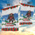 Christmas Bigfoot Ride Snowboard Garden Flag Merry Footmas Xmas Style - Wonder Print Shop