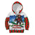 Christmas Bigfoot Ride Snowboard Kid Hoodie Merry Footmas Xmas Style - Wonder Print Shop