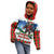 Christmas Bigfoot Ride Snowboard Kid Hoodie Merry Footmas Xmas Style - Wonder Print Shop