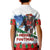 Christmas Bigfoot Ride Snowboard Kid Polo Shirt Merry Footmas Xmas Style - Wonder Print Shop