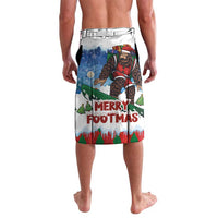 Christmas Bigfoot Ride Snowboard Lavalava Merry Footmas Xmas Style - Wonder Print Shop