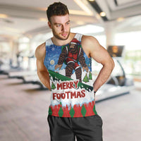 Christmas Bigfoot Ride Snowboard Men Tank Top Merry Footmas Xmas Style - Wonder Print Shop