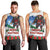 Christmas Bigfoot Ride Snowboard Men Tank Top Merry Footmas Xmas Style - Wonder Print Shop