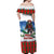 Christmas Bigfoot Ride Snowboard Off Shoulder Maxi Dress Merry Footmas Xmas Style - Wonder Print Shop
