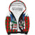 Christmas Bigfoot Ride Snowboard Sherpa Hoodie Merry Footmas Xmas Style - Wonder Print Shop