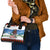 Christmas Bigfoot Ride Snowboard Shoulder Handbag Merry Footmas Xmas Style