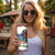 Christmas Bigfoot Ride Snowboard Skinny Tumbler Merry Footmas Xmas Style - Wonder Print Shop