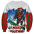Christmas Bigfoot Ride Snowboard Sweatshirt Merry Footmas Xmas Style - Wonder Print Shop