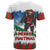 Christmas Bigfoot Ride Snowboard T Shirt Merry Footmas Xmas Style - Wonder Print Shop