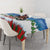 Christmas Bigfoot Ride Snowboard Tablecloth Merry Footmas Xmas Style - Wonder Print Shop