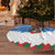 Christmas Bigfoot Ride Snowboard Tree Skirt Merry Footmas Xmas Style - Wonder Print Shop