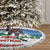 Christmas Bigfoot Ride Snowboard Tree Skirt Merry Footmas Xmas Style - Wonder Print Shop