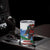 Christmas Bigfoot Ride Snowboard Tumbler Cup Merry Footmas Xmas Style - Wonder Print Shop