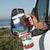 Christmas Bigfoot Ride Snowboard Tumbler With Handle Merry Footmas Xmas Style - Wonder Print Shop